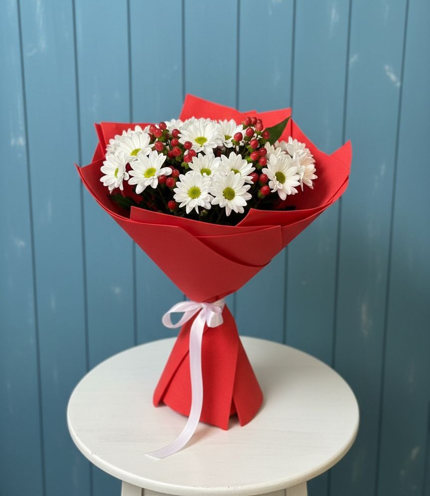 Букет цветов из: Хризантемы в Данилово