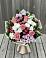 Букет цветов из: Альстромерии, Гвоздики, Розы и Хризантемы в Данилово
