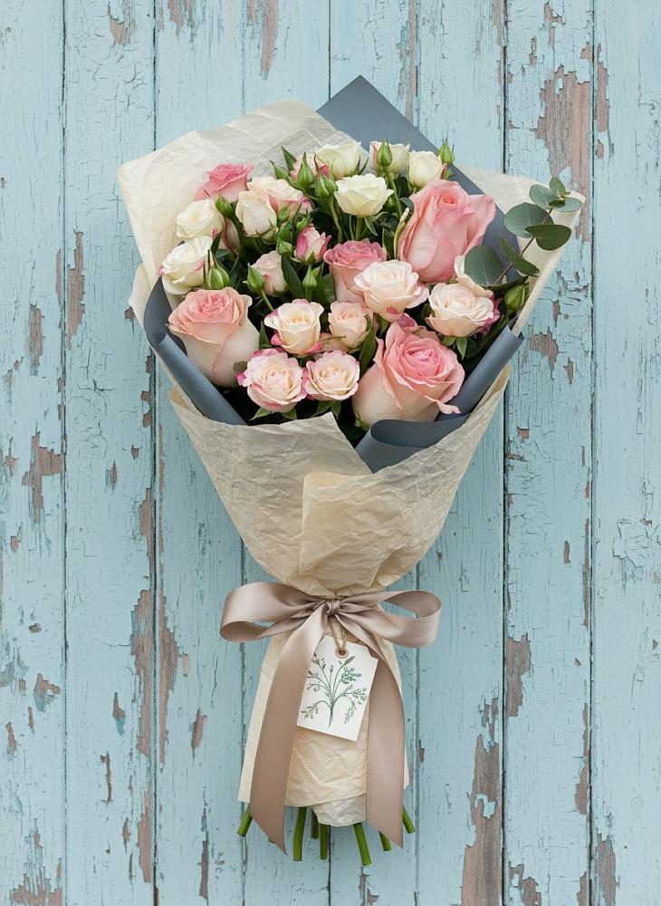 Букет цветов из: Розы в Данилово