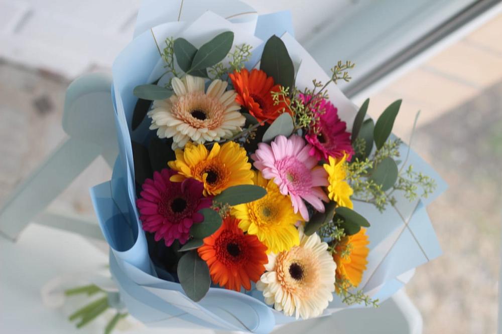 Букет цветов из: Герберы в Данилово