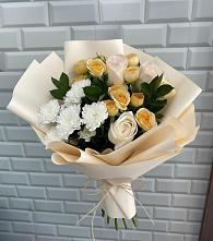 Букет цветов из:  Розы и Хризантемы в Данилово
