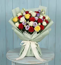 Букет цветов из:  Розы #REPLACE_PRED# Данилово