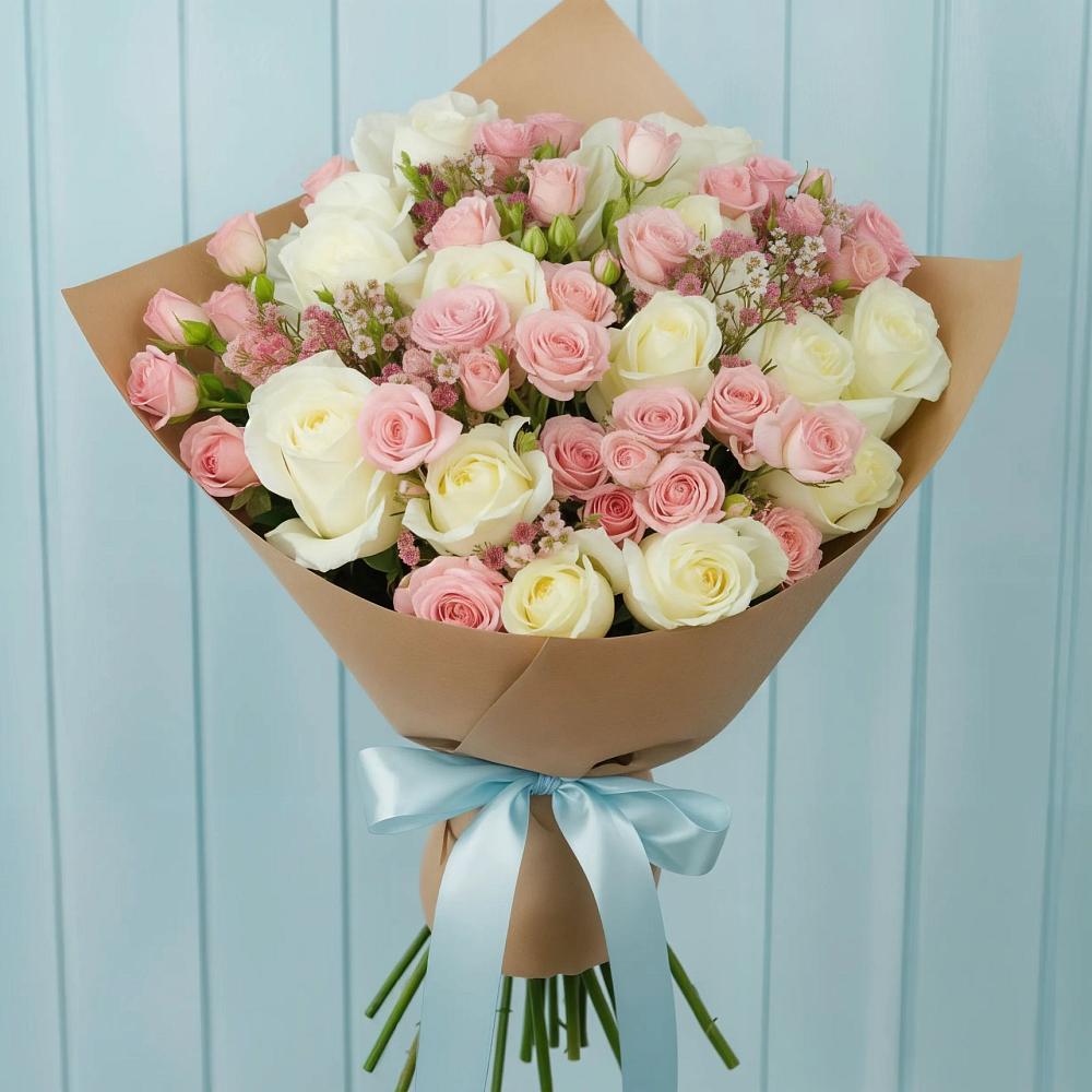 Букет цветов из: Розы в Данилово