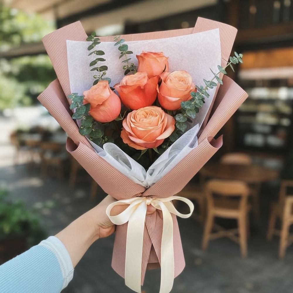 Букет цветов из: Розы в Данилово