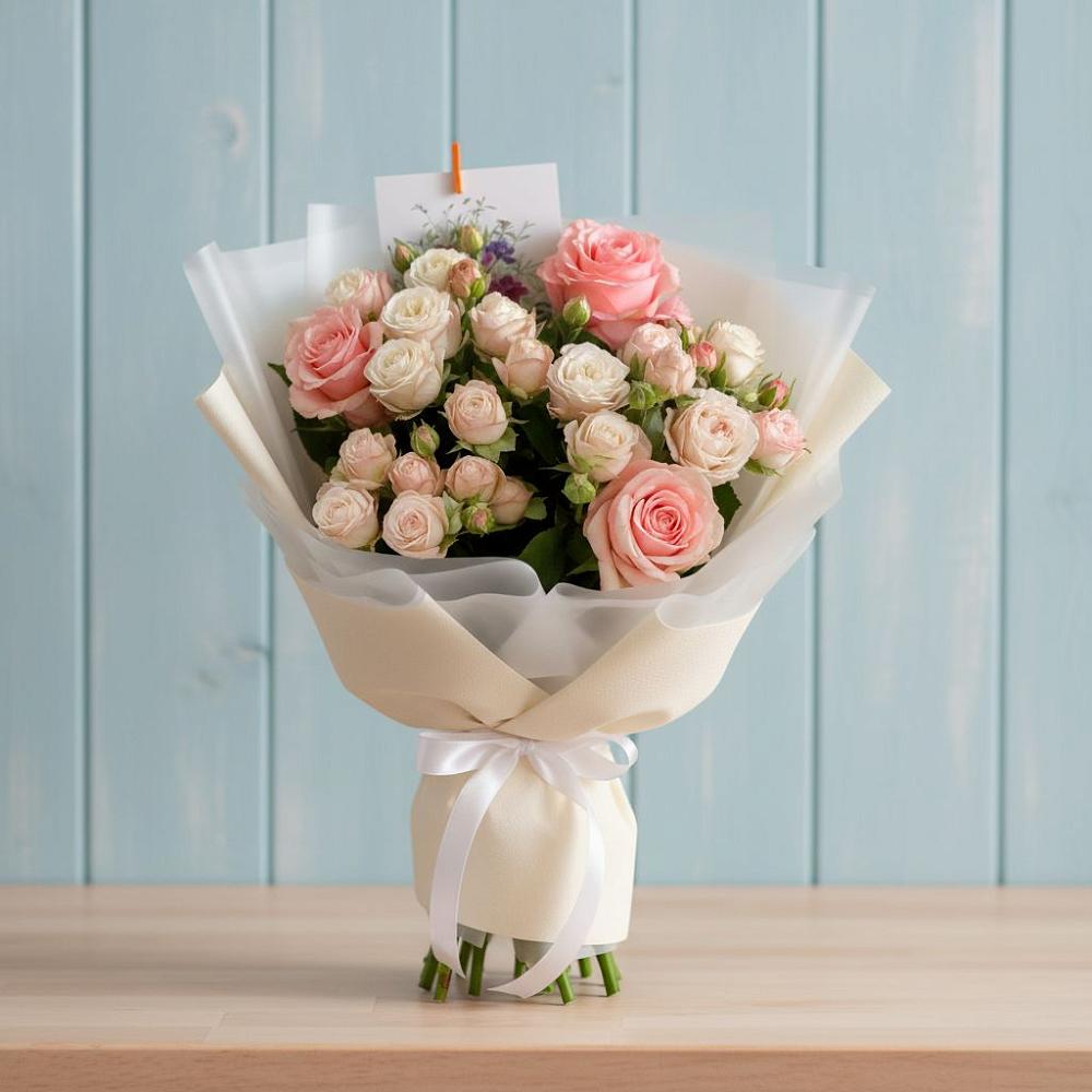 Букет цветов из: Розы в Данилово