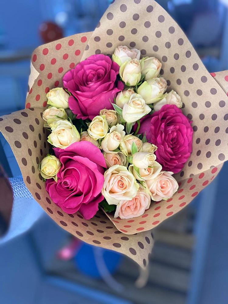 Букет цветов из: Розы в Данилово