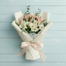 Букет цветов из:  Альстромерии в Данилово