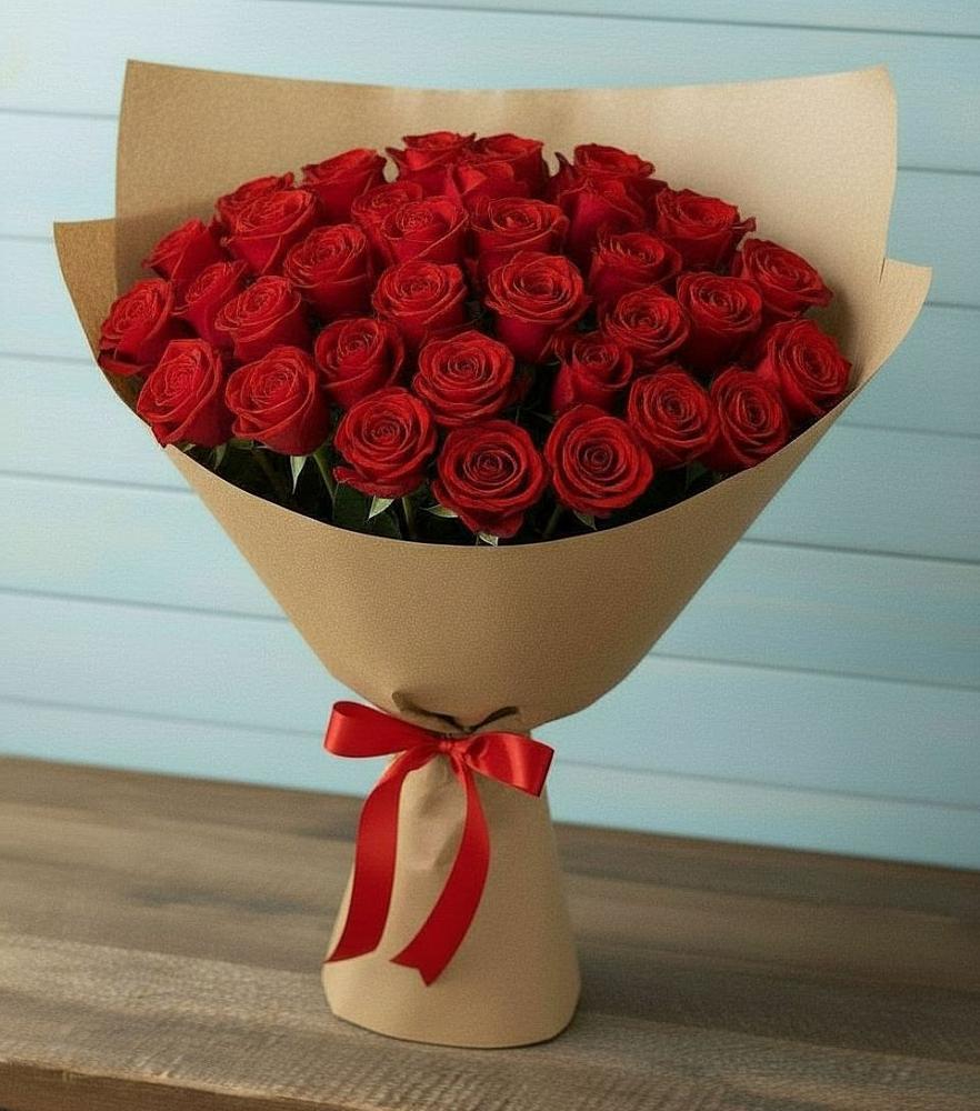 Букет Красные розы Милано в Данилово