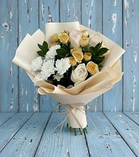 Букет цветов из:  Розы и Хризантемы в Данилово