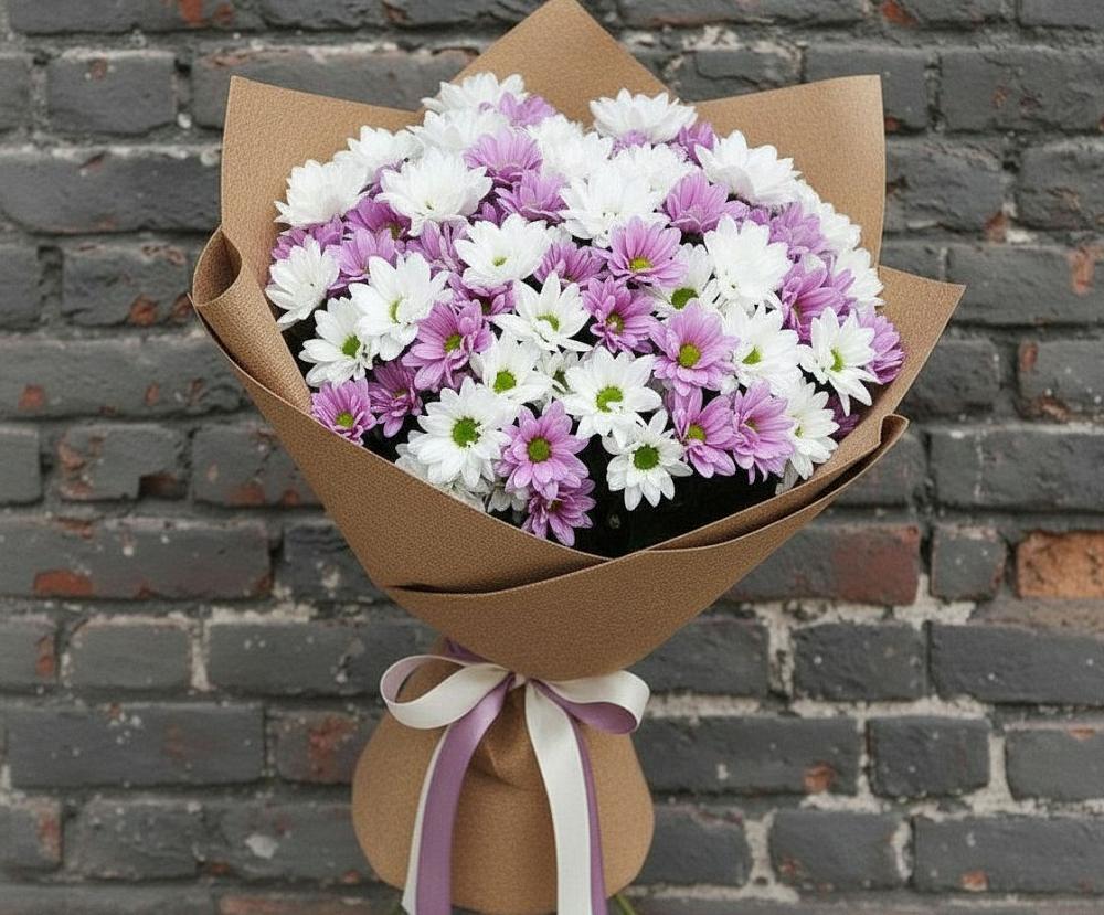 Букет цветов из: Хризантемы в Данилово