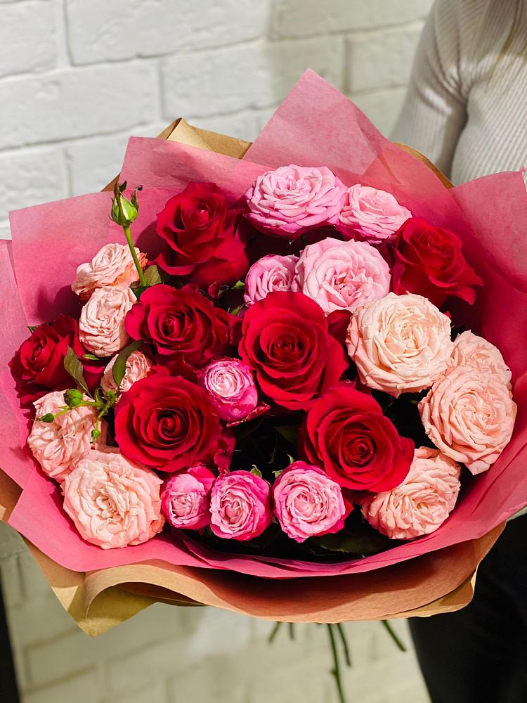 Букет цветов из: Розы в Данилово