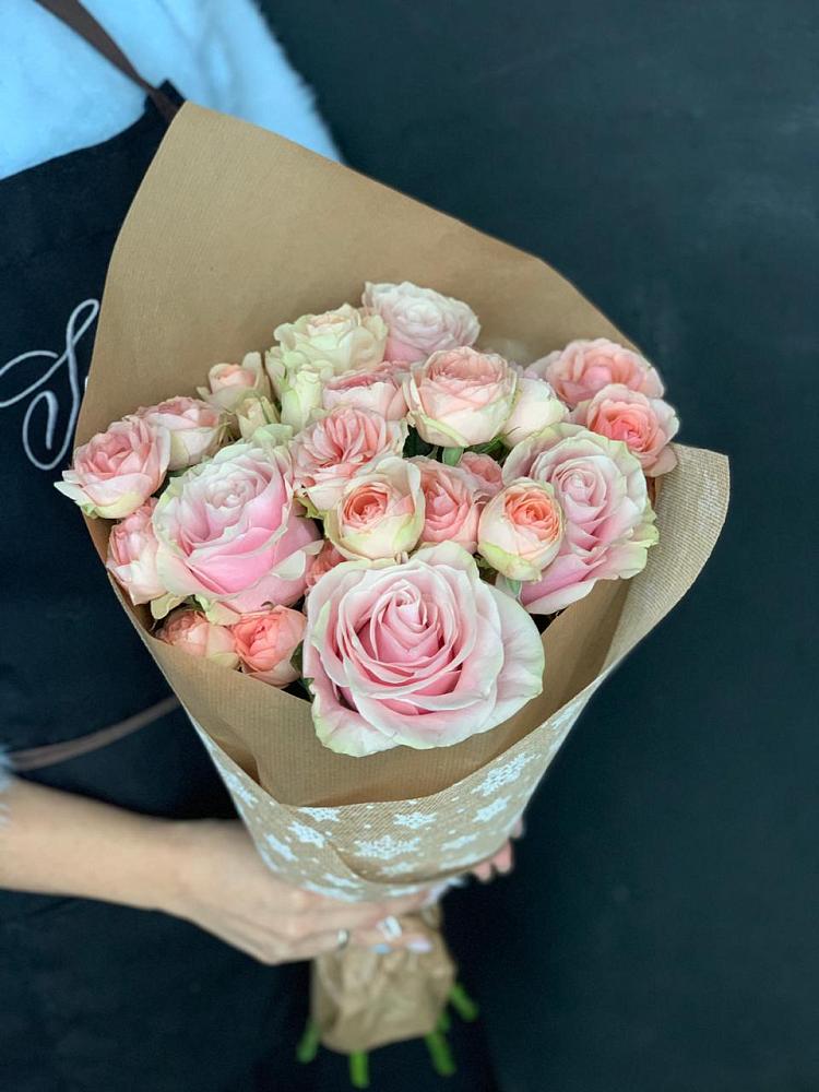 Букет цветов из: Хризантемы и Розы в Данилово