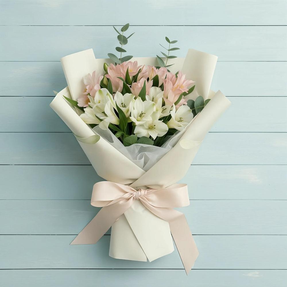 Букет цветов из: Альстромерии в Данилово