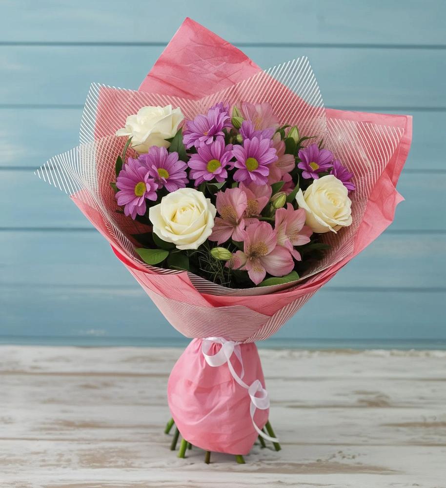 Букет цветов из: Герберы в Данилово