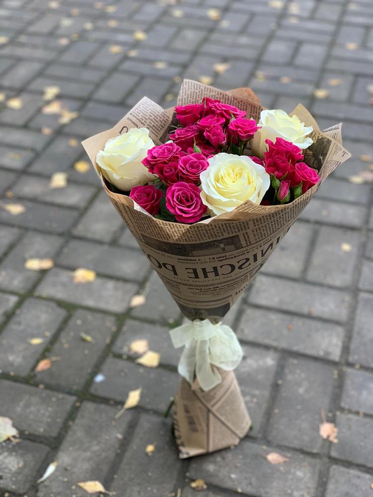 Букет цветов из: Розы в Данилово