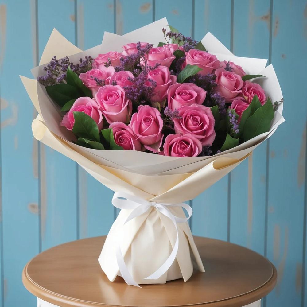 Букет цветов из: Розы в Данилово