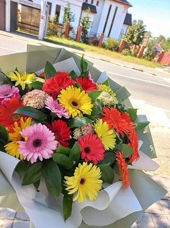 Букет цветов из: Герберы в Данилово