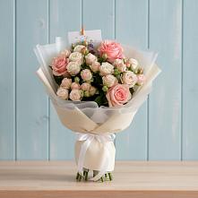 Букет цветов из:  Розы в Данилово
