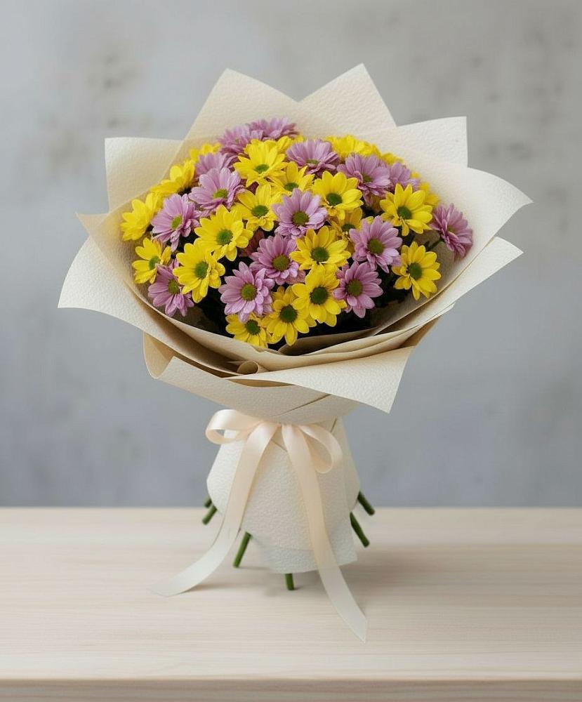 Букет цветов из: Хризантемы в Данилово