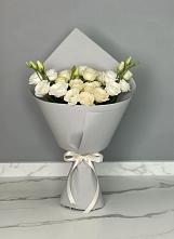 Букет цветов из:  Розы и Лизиантусы #REPLACE_PRED# Данилово